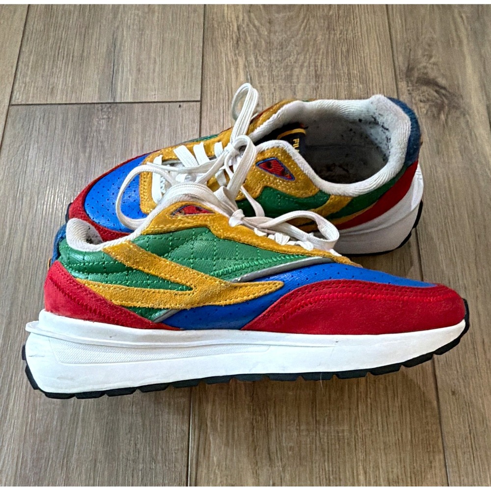 FILA Unisex US 5 Men's / US 7 Women's Reno Multicolor Y2K Low Top Lace-Up